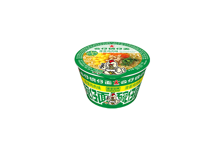 DOLL BOWL'S NOODLES WITH EGG AND CHICKEN FLAVOUR 76G